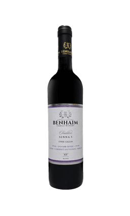 יין בן חיים סנה סירה קברנה סוביניון מרלו | בנא משקאות