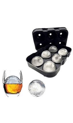 תבנית סיליקון לכדורי קרח גדולים | בנא משקאות