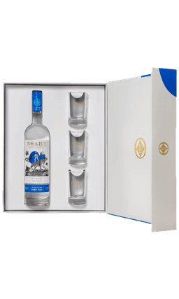 מארז ארק נח 700 מ"ל + 3 כוסות | בנא משקאות