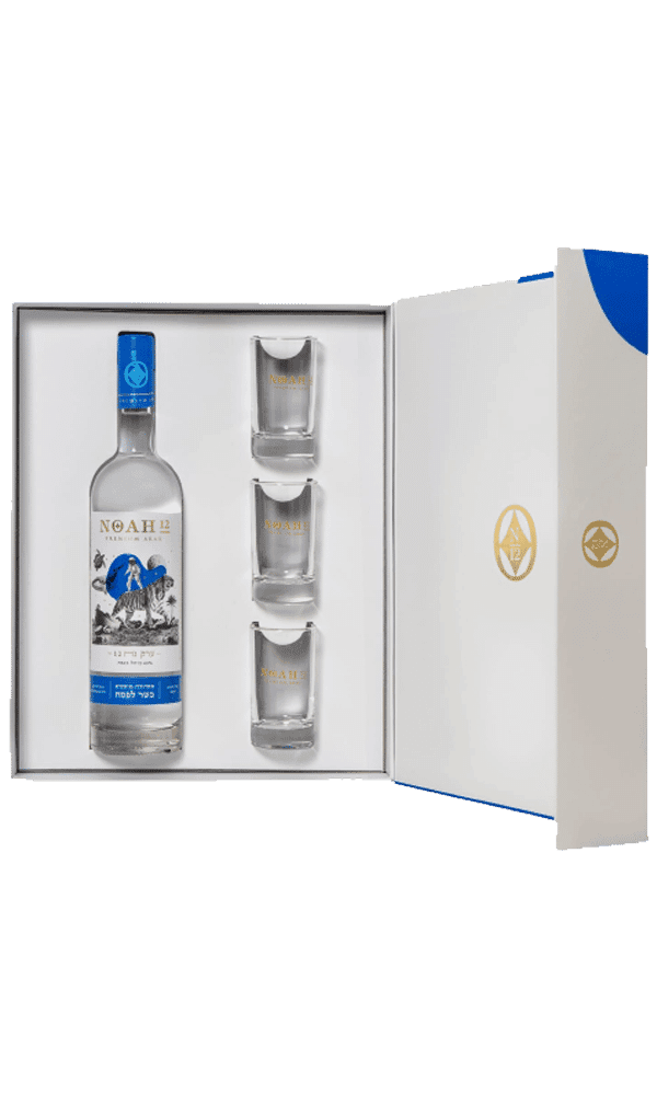 מארז ארק נח 700 מ"ל + 3 כוסות | בנא משקאות