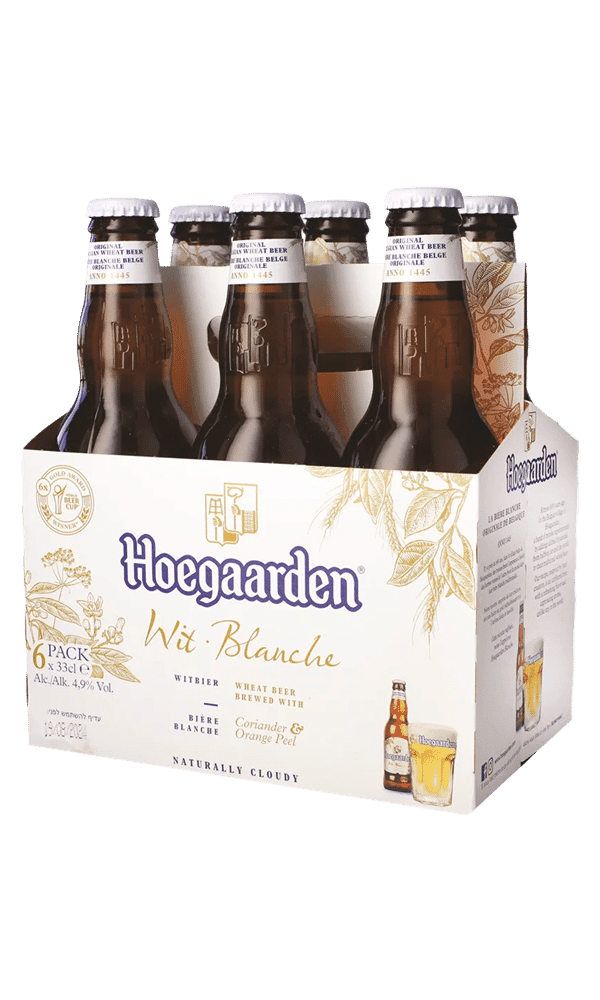 בירה הוגארדן בקבוק 6