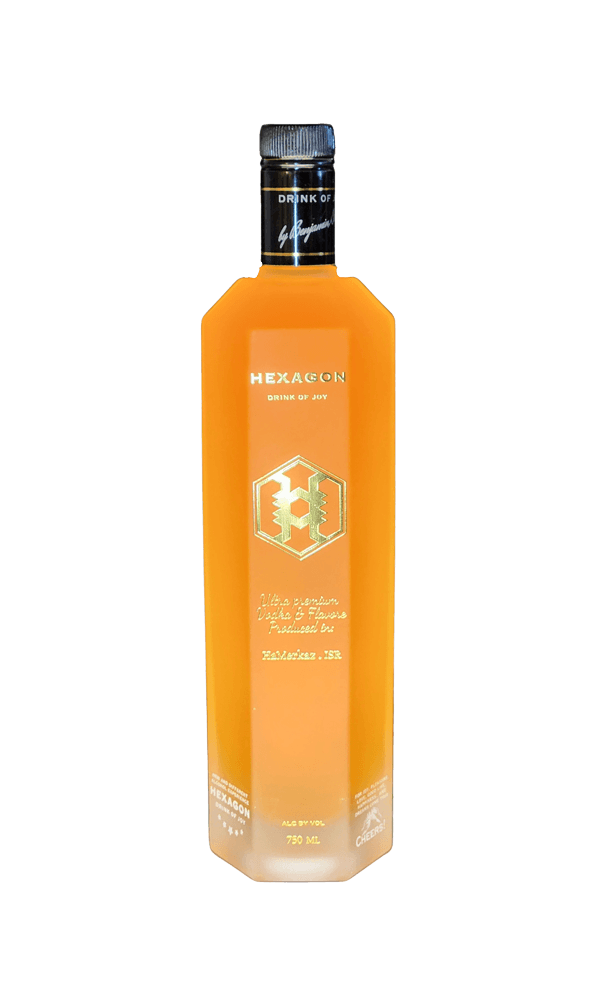 הקסגון וודקה מנגו 750 מ"ל | בנא משקאות