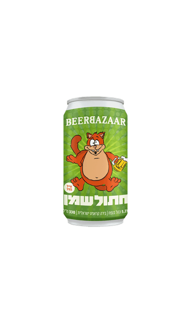 חתול שמן בירה קראפט פייל אייל 330 מ"ל