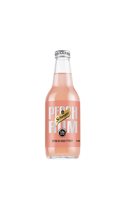 שוופס קוקטייל בטעם רום אפרסק 280 מ"ל