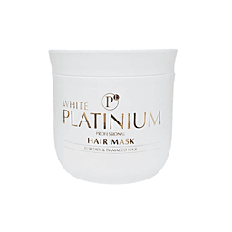 ווייט פלטינום מסכה לשיער יבש ופגום 500מ"ל - WHITE PLATINUM HAIR MASK 500ML