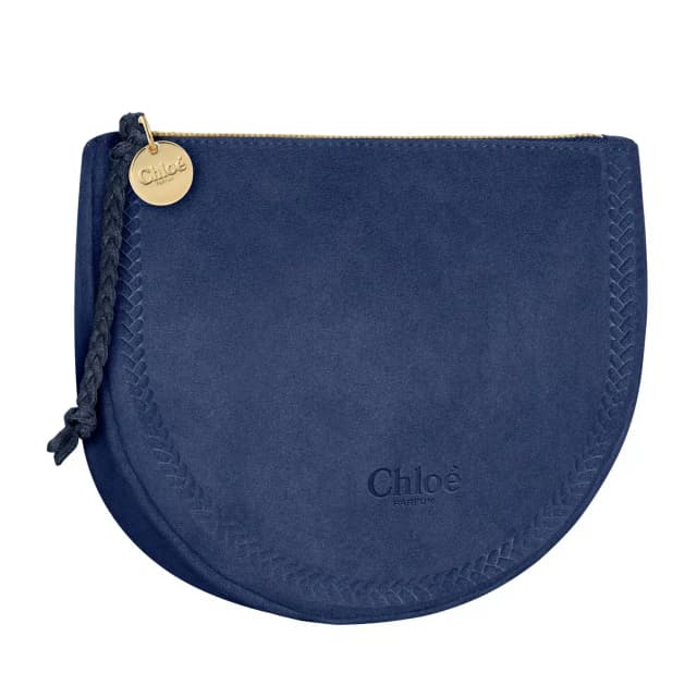 קלואה תיק איפור כחול CHLOE POUCH