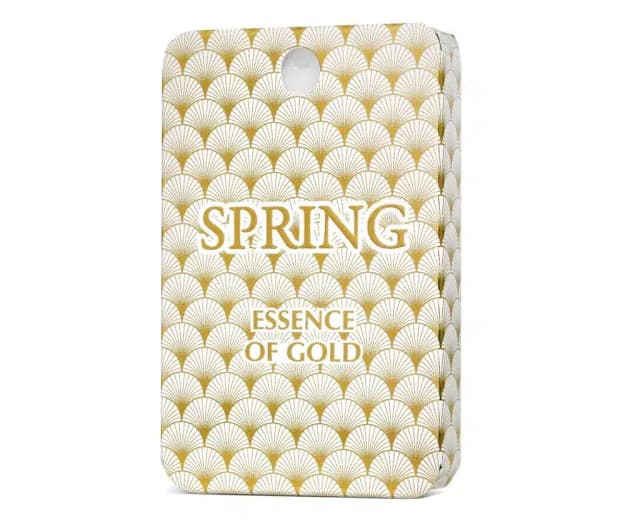 בושם ספרינג טו גו לאישה אסנס אוף גולד 20 מ"ל אדפ