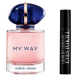 ארמני מיי וואי מארז בושם לאישה אדפ 50מ״ל + מסקרה ארמני אייס טו קיל 2מ״ל - ARMANI MY WAY EAU DE PARFUM 50ML + Armani Eyes to Kill mascara 2ml