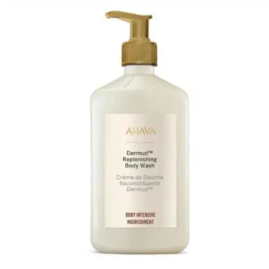 אהבה גל רחצה ים המלח 400מ״ל - AHAVA Dermud Replenishing Body Wash 400ml