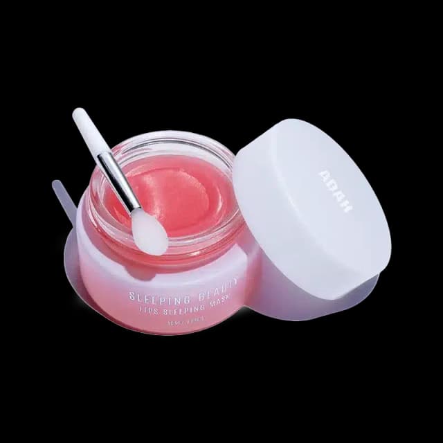 מסכת שינה לשפתיים בטעם פטל מתקתק, לריכוך השפתיים בזמן השינה 20 מ"ל - עדה לזורגן