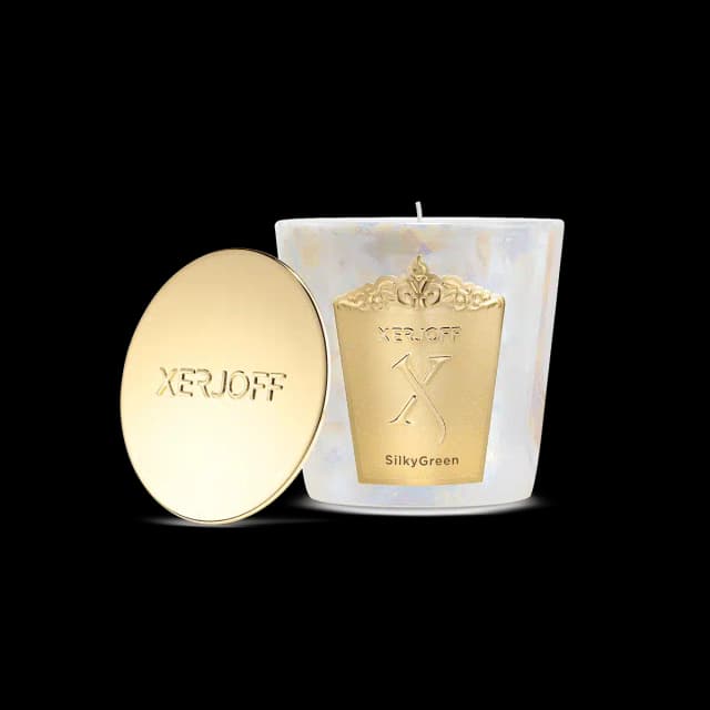 קסרגוף סילקי גרין נר ריחני 200גרם XERJOFF SILKYGREEN CANDLE 200G