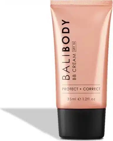 דמי מייקאפ BB Cream SPF15 המעניק גוון אחיד וזוהר לעור הפנים 35 מ"ל - באלי בודי - Tan BB Cream Bali Body