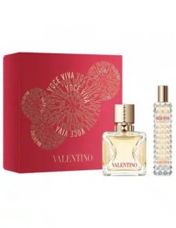 ולנטינו וקה ויוה מארז לאישה אדפ 100 מ”ל + אדפ 15מ״ל VALENTINO VOCE VIVA Eau de Parfum 100ml + edp 15ml