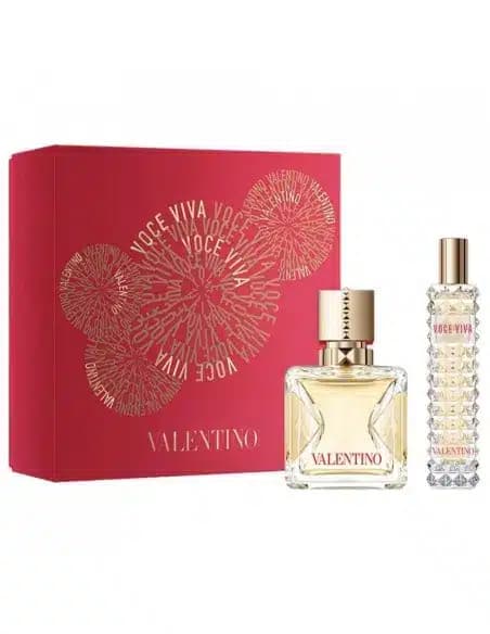 ולנטינו וקה ויוה מארז לאישה אדפ 100 מ”ל + אדפ 15מ״ל VALENTINO VOCE VIVA Eau de Parfum 100ml + edp 15ml