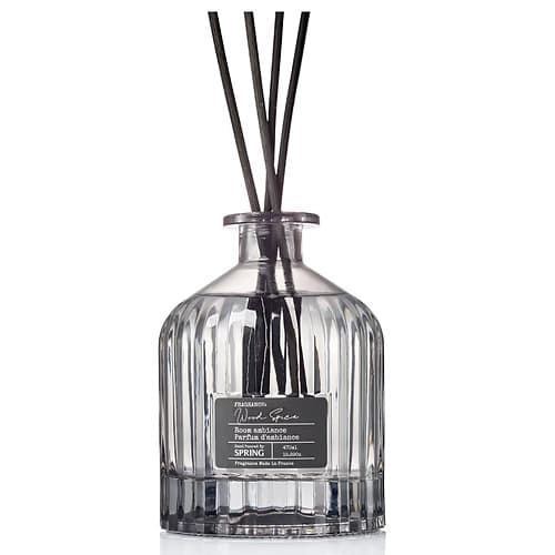 מפיץ ריח שחור לבישום חלל הבית בניחוח 'ווד ספייס' 150 מ"ל - ספרינג