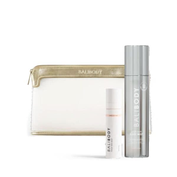 ערכת 'מים קסומים' לשיזוף הפנים והגוף בגוון כהה - באלי בודי