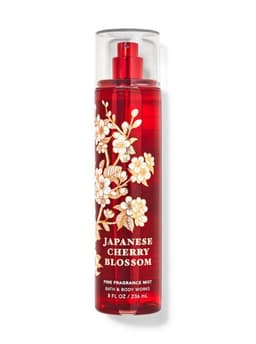 בט אנד בודי וורקס בודי מיסט 236 מל Bath & Body works Japanse Cherry BlossomFragrance Mist 236 ml