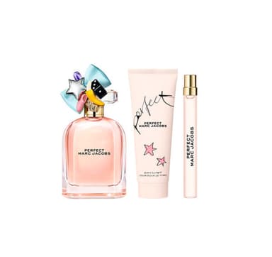 מארק גיקוב פרפקט אדפ מארז 3 מוצרים Marc Jacobs Perfect edp set for her