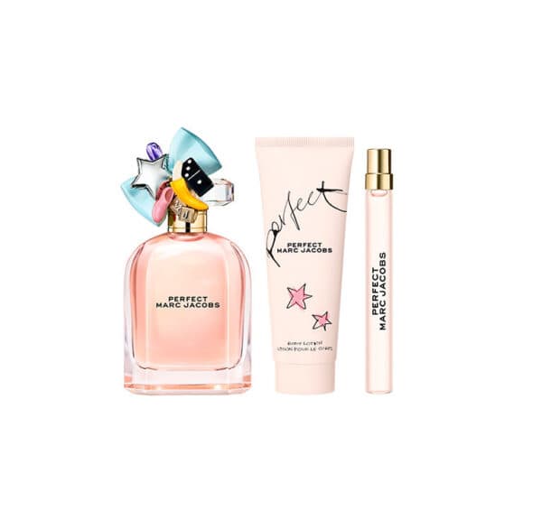 מארק גיקוב פרפקט אדפ מארז 3 מוצרים Marc Jacobs Perfect edp set for her