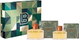 לאורה ביגוטי רומא מארז בושם לגבר אדט 125מ"ל + אפטר שייב 75מ"ל LAURA BIAGIOTTI ROMA SET EDT 125ML + AFTER SHAVE 75ML