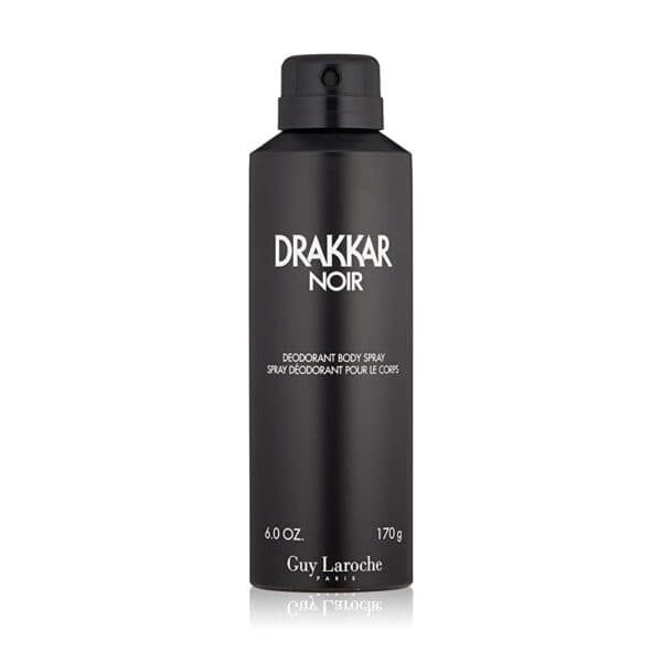 גיא לרוש דראקר נואר דאודורנט ספריי 170מל GUY LAROCHE DRAKKAR NOIR DEODORANT SPRAY 170ML
