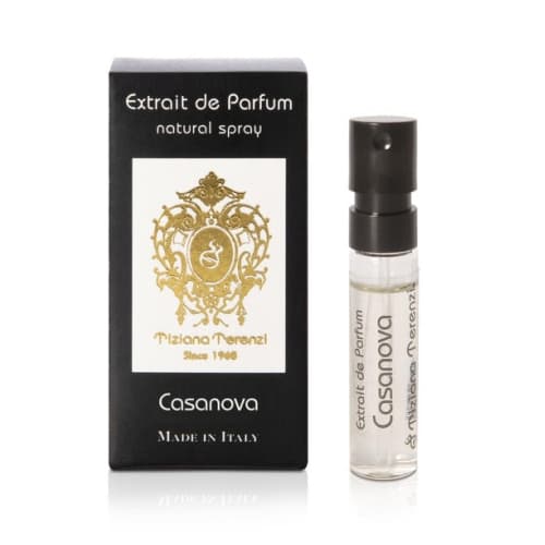דוגמיות קזנובה אקסטרייט דה פרפיום יוניסקס 1.5 מ"ל טיזיאנה טרנזי - Tiziana Terenzi Casanova Unisex 1.5ml Extrait de Parfum SAMPLE