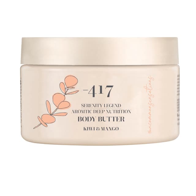 חמאת גוף ארומטית להזנה עשירה בניחוח 'קיווי מנגו' 250 מ"ל - מינוס 417