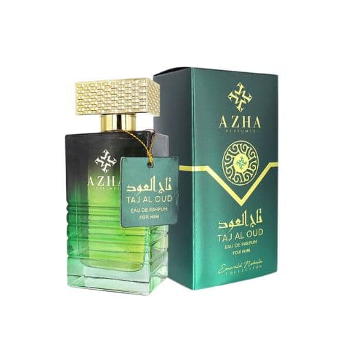 טאג' אל אוד אדפ לגבר 100 מ"ל - אזהה Azha - Taj Al Oud EDP For Men 100ML