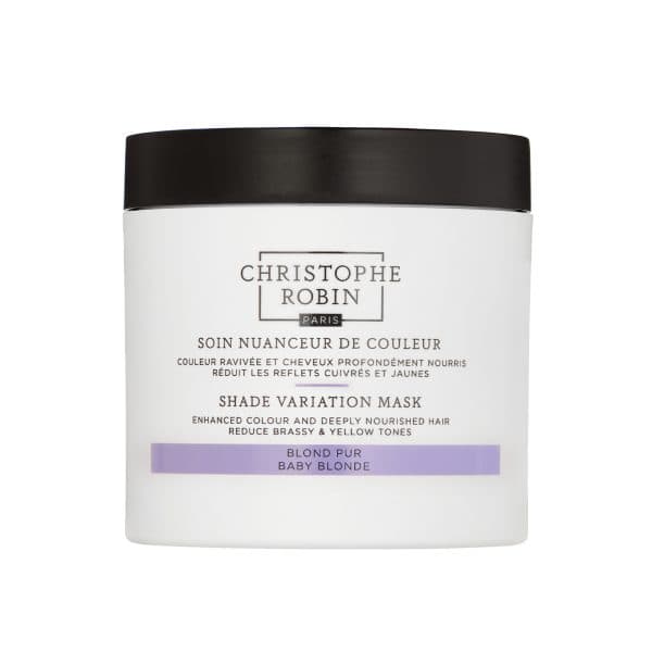 כריסטוף רובין מסיכה לשיער צבוע בלונד 250 מ״ל Christophe Robin Shade Variation Mask Baby Blond 250ml