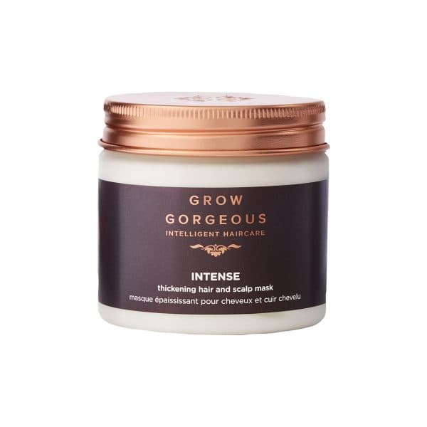 גרו גורג'ס מסכת אינטנס לעיבוי השיער 200 מ״ל Grow Gorgeous Intense Thickening Hair & Scalp Mask 200ml