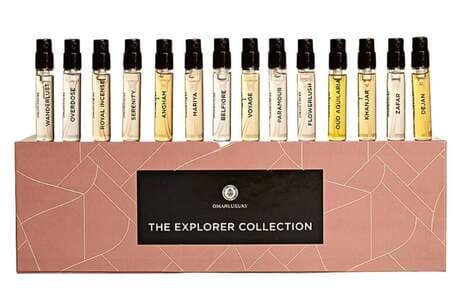 עומאן לקצורי סט התנסות 18 יח 2 מל אדפ - OMANLUXURY The Explorer Collection