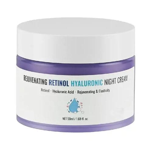 דירבו קרם לילה 50 גרם - DEARBOO Rejuvenating Retinol  Hyaluronic Night Cream 50mL