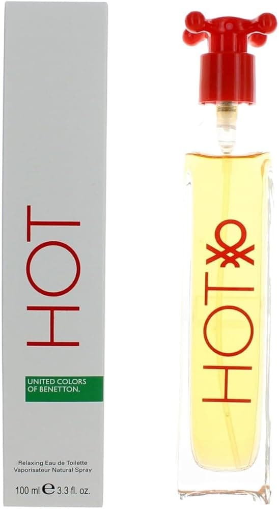 בנטון הוט לאישה 100 מל אדט - Benetton Hot for Women 100ml EDT