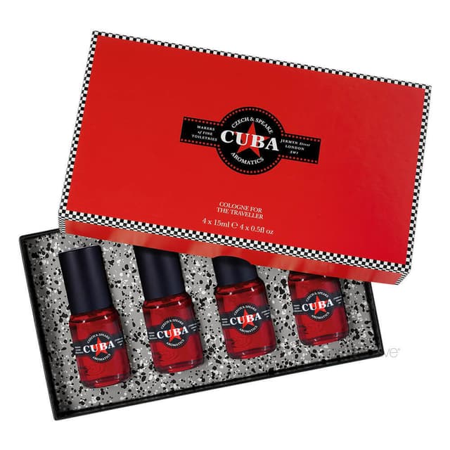 צאצ אנד ספיק קובה קולון לגבר 15*4 מל אדק - Czech  Speake Cuba for Men 4 x 15ml EDC