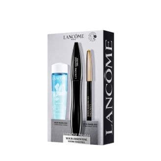 לנקום היפנוז דרמה כוחל + בי פסיל סט - Lancôme Hypnôse Drama Mascara Set 3pcs (Mascara 8ml + Bi-Facil Make Up Remover 30ml + Le Crayon Khol Eyeliner Pencil 0.7g)