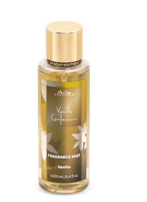 דה סואפ בוטיק ונילה קונפשנס מבשם גוף 250מ"ל - DE SOAP BOUTIQUE VANILLA CONFESSIONS BODY MIST 250ML
