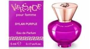 ורסצה דילן פרפל לאישה 5 מל אדפ - VERSACE DYLAN PURPLE FOR WOMEN 5ML EDP