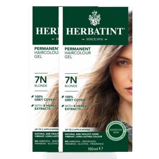 צבע שיער בלונד הרבטינט 7N זוג