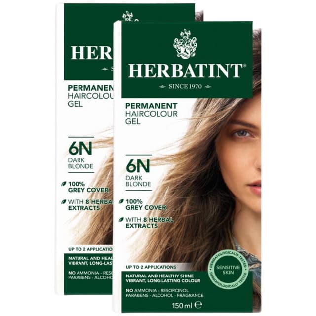 זוג צבעי שיער 6N הרבטינט