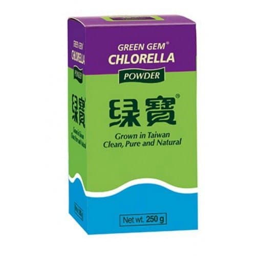 כלורלה Chlorella green gem באבקה 250 גרם