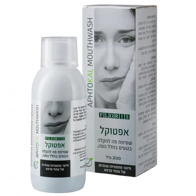 אפטוקל שטיפת פה 200 מ”ל - FLORIS