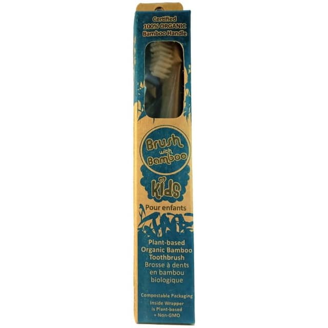 מברשת שיניים ילדים במבו - Brush With Bamboo