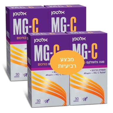 מגה גלופלקס כורכום 120 כמוסות MG-C אלטמן