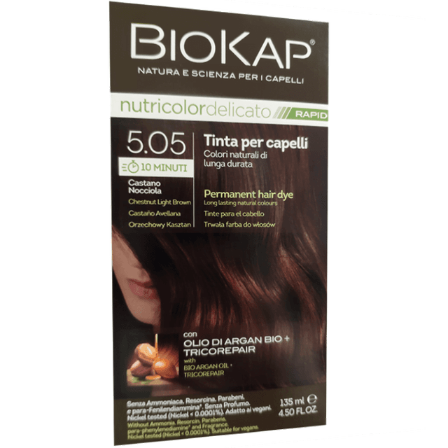 צבע מהיר 5.05 חום ערמונים בהיר BioKap ביוקפ