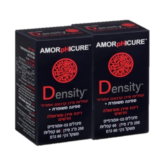 סידן דנסיטי Density אמורפי זוג | 120 קפליות