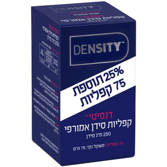 Density סידן דנסיטי 75 קפליות