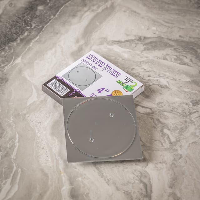 מכסה לביוב בסיס מרובע ניקל