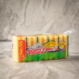מארז 5 ספוגים לקרצוף מסילות