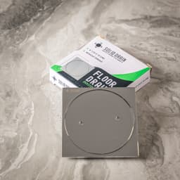 מכסה לביוב מרובע מונח - כרום