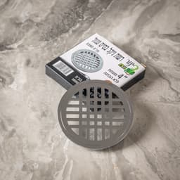 רשת לביוב ניקל בסיס עגול מונח